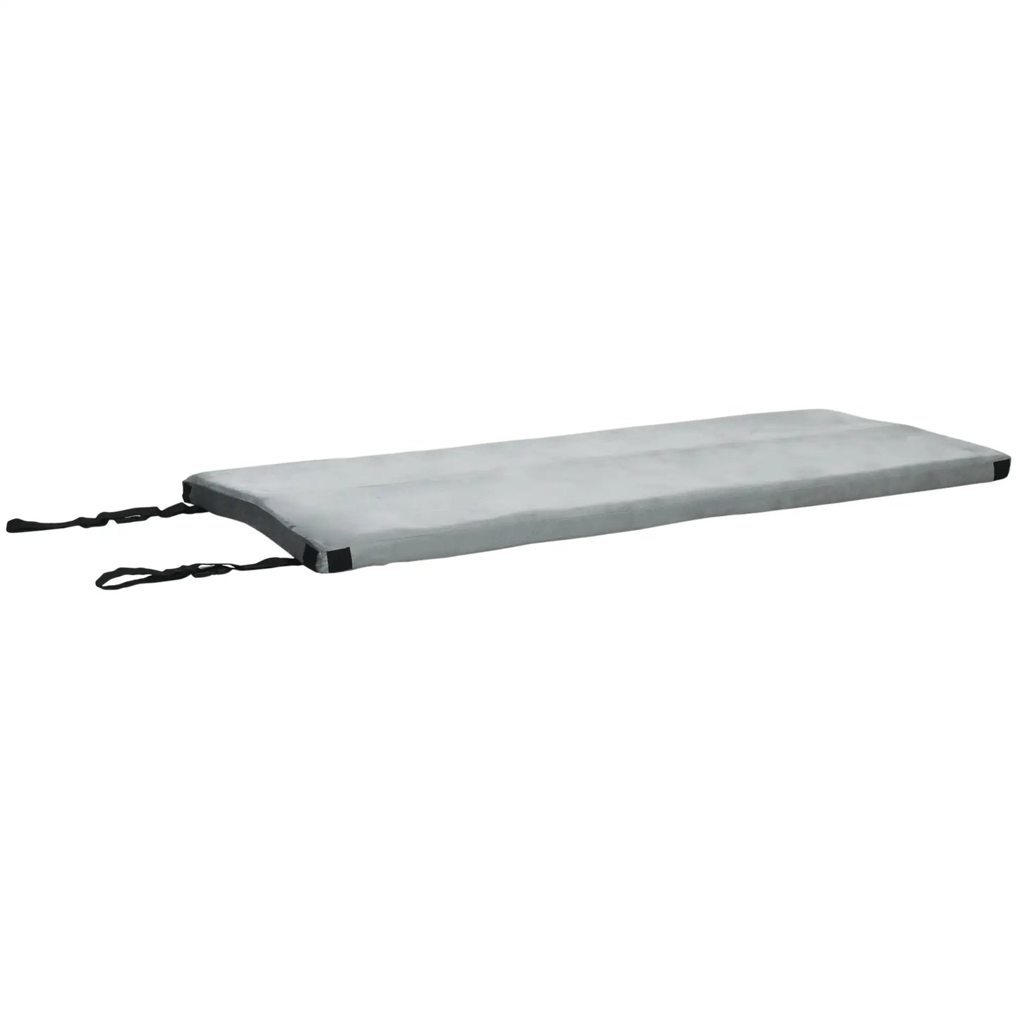 Memory Foam Camping Mat, 2.8'' Thick, Portable Roll Up, Grey Camping Cots at Gallery Canada