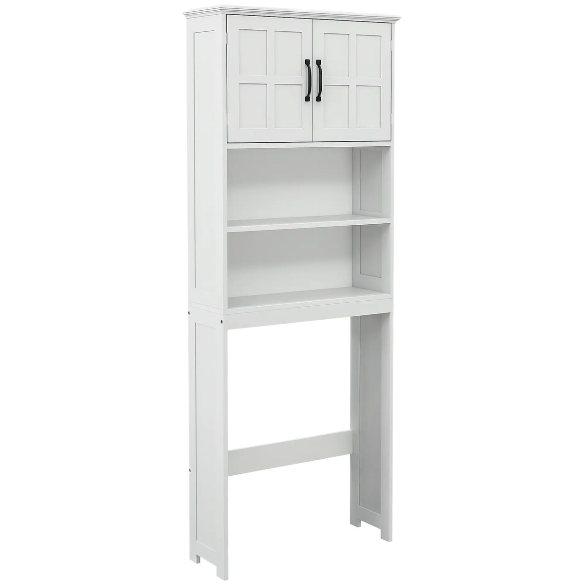 Over Toilet Storage, Bathroom Cabinet with Shelves, Double Door, White Over The Toilet Storage at Gallery Canada