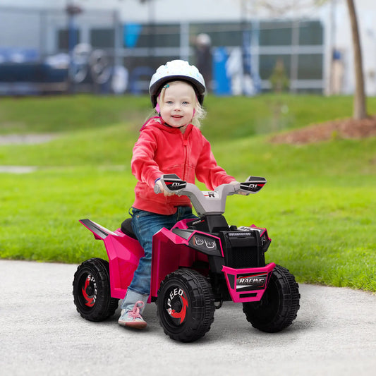 6V Kids Electric Car, 18-36 Months, Pink Electric Ride On Toys Pink, Grey, Black at Gallery Canada