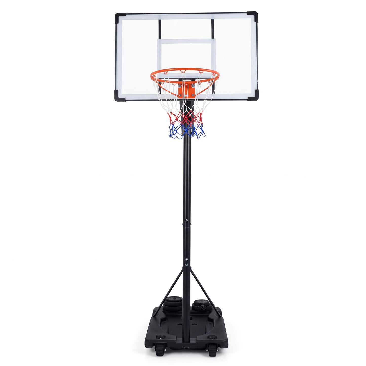 Portable Basketball Hoop, 10 Feet, Outdoor For Adults, Black Sport Equipments at Gallery Canada