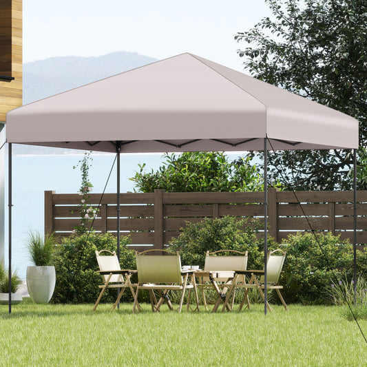 10 X 10 Feet Pop Up Canopy Tent, Portable Carrying Bag, 8 Stakes, Yellow Canopies Yellow at Gallery Canada