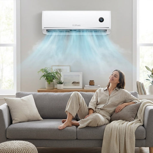 12000 BTU Mini Split, Works At -15℃, White 12000 BTU Mini Split White at Gallery Canada