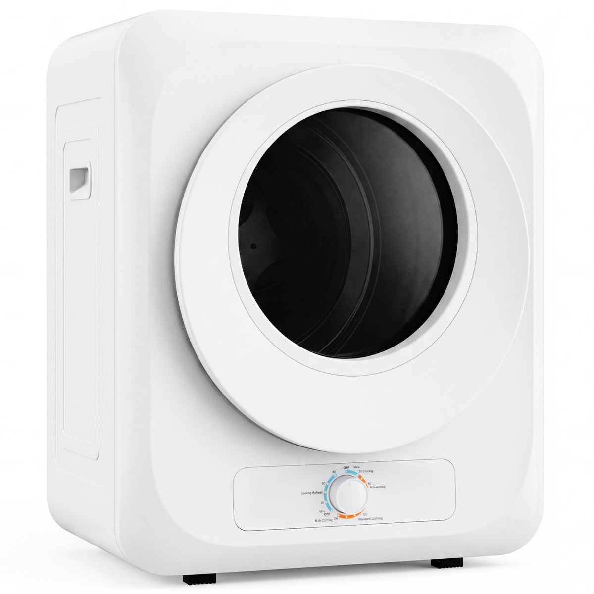 1.5 Cu.ft Portable Clothes Dryer, 850W 120V, 5 Modes, White Dryers White at Gallery Canada