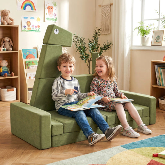 13 Pieces Modular Kids Play Couch for Inspiring Creativity Kids Chairs & Seating Options at Gallery Canada