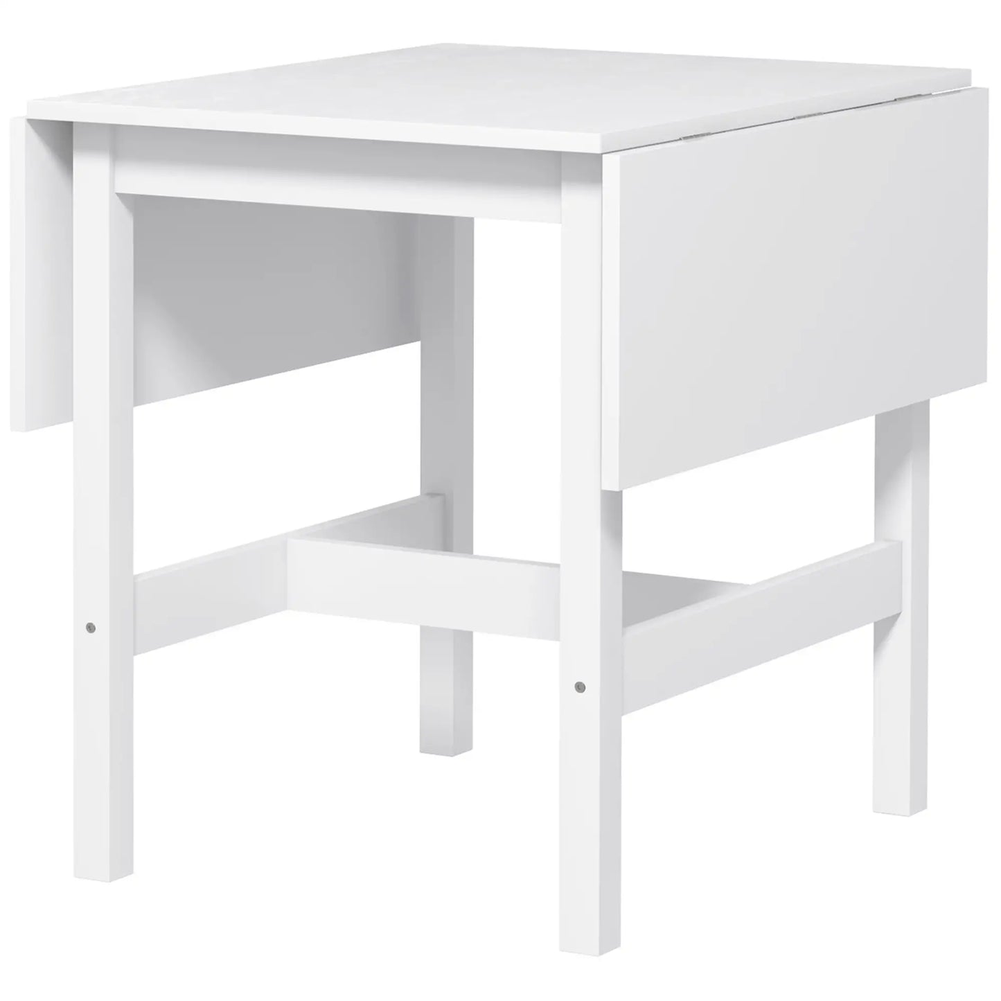 Solid Wood Kitchen Table, Farmhouse Drop Leaf, White Bar Tables & Dining Tables at Gallery Canada