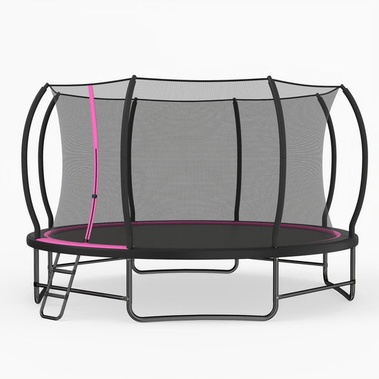 14 FT Outdoor Recreational Trampoline, Pink Trampolines Pink at Gallery Canada