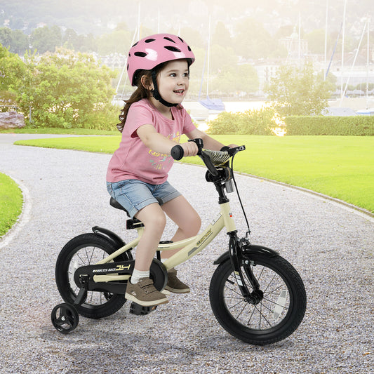14 Inches Kids Bike, Sport Bicycle, Removable Training Wheels Kids Bike Options at Gallery Canada