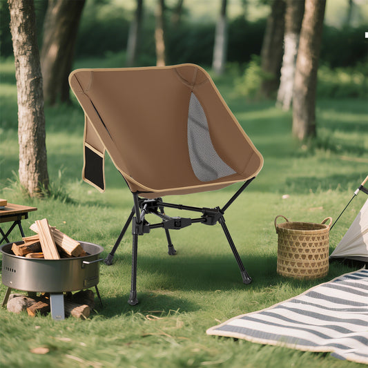 Portable Camping Chair With Compact Bag, Coffee Camping Furniture Coffee at Gallery Canada
