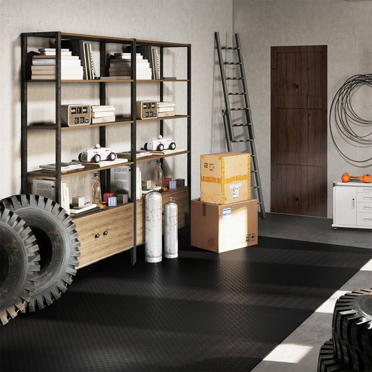 15.5 x 7.7 FT Garage Floor Mat 7 mm Thickened PE Flooring Rolls Pack of 4 Garages Options at Gallery Canada