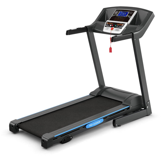 2.25 HP Folding Electric Motorized Power Treadmill Machine with LCD Display, Black - Gallery Canada