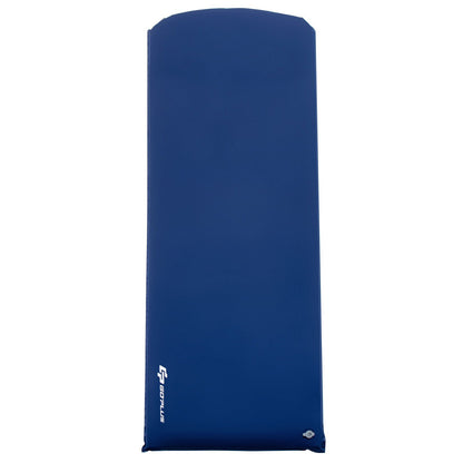 Self-inflating Lightweight Folding Foam Sleeping Cot with Storage bag, Blue at Gallery Canada