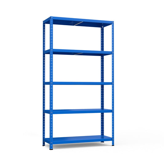 5-Tier Metal Utility Storage Rack for Free Combination, Blue