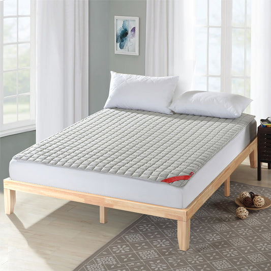 14 Inch King Size Wood Platform Bed Frame, Natural Simple Bed Frame Natural at Gallery Canada