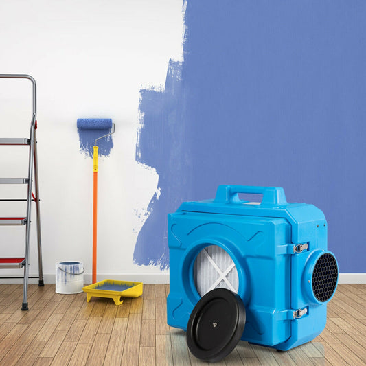 Industrial Commercial Air Scrubber with Efficient Odor Eliminator, Blue Air Purifiers Blue at Gallery Canada