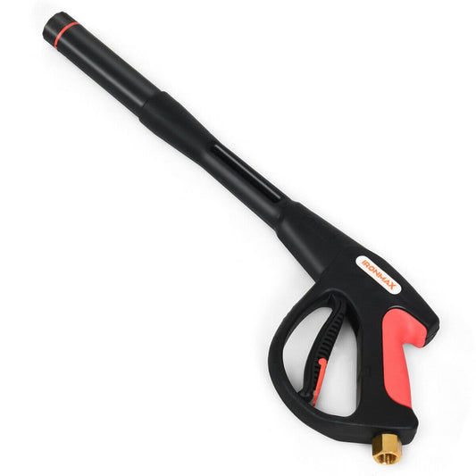 4000 PSI Pressure Washer Gun with 20-Inch Extension Wand Lance, Black