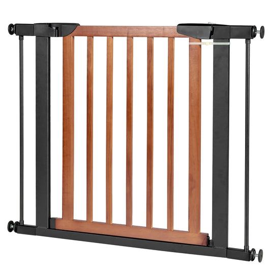 Extendable Safety Gate for Baby and Pet, Brown