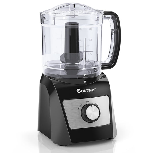 3-Cup Electric Food Processor Vegetable Chopper with Stainless Steel Blade, Black at Gallery Canada
