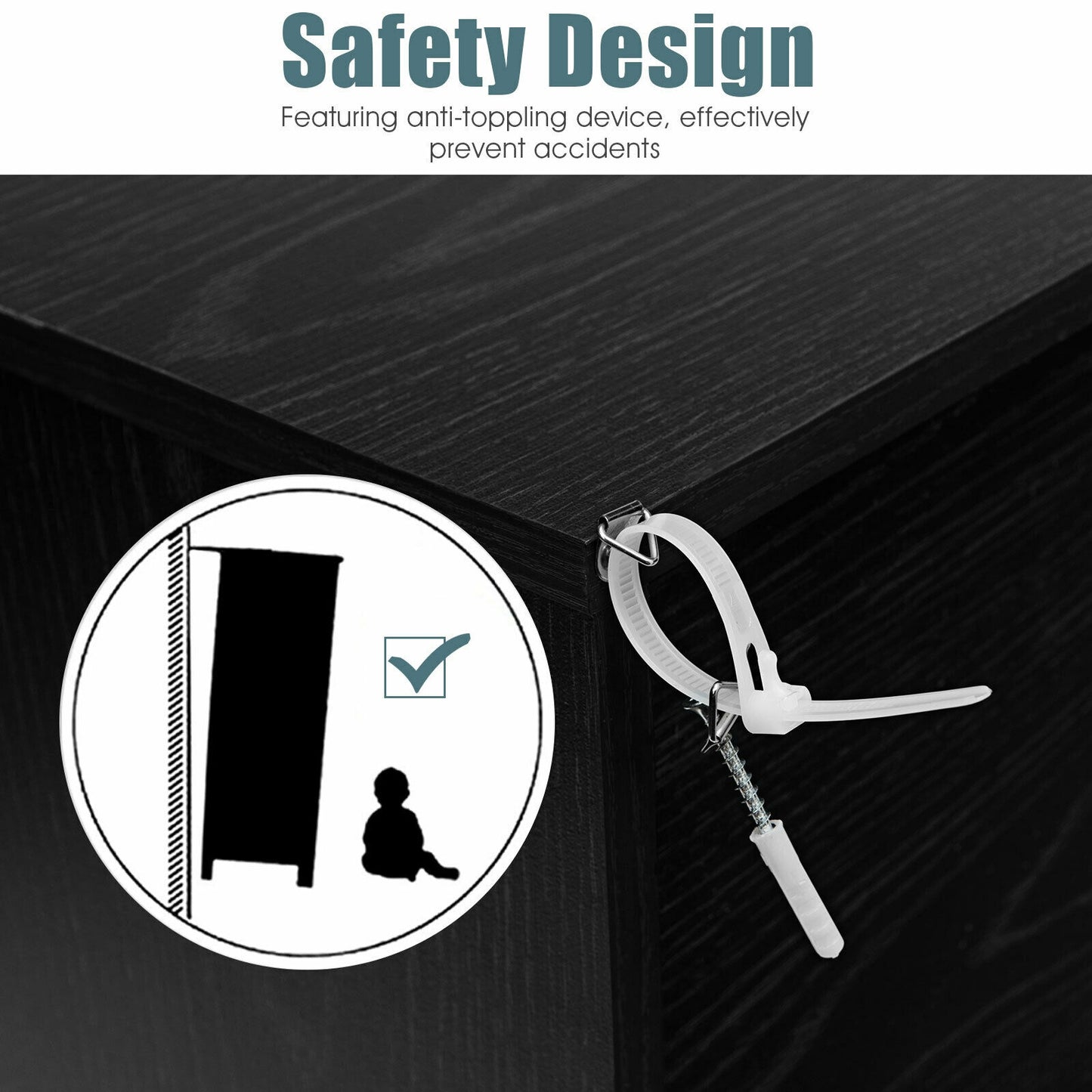 2-Drawer Lateral File Cabinet, Black File Cabinets at Gallery Canada