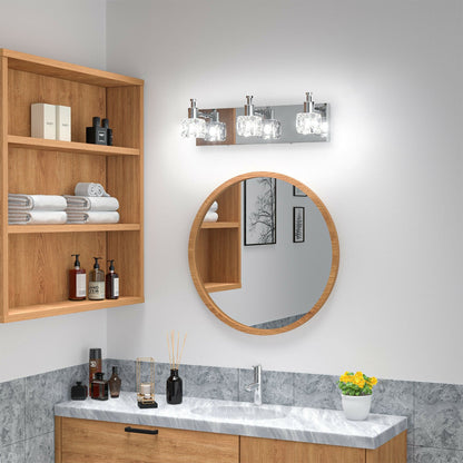 Modern Bathroom Vanity Light, Silver at Gallery Canada