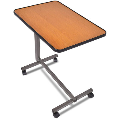 Overbed Rolling Food Tray Table, Natural at Gallery Canada