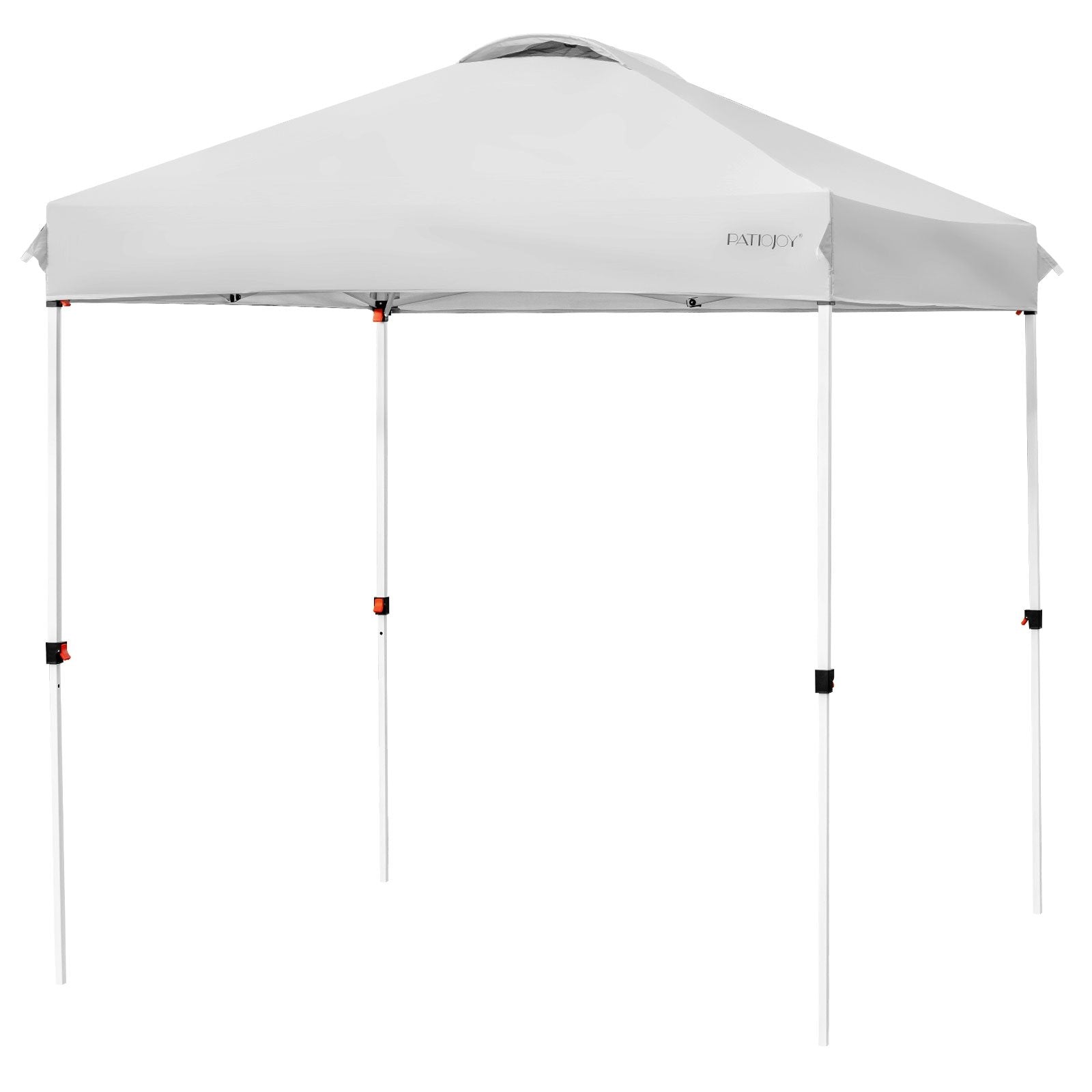 6.6 x 6.6 Feet Outdoor Pop-up Canopy Tent with Roller Bag, Gray at Gallery Canada