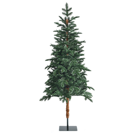 6 Feet Artificial Pencil Christmas Tree with 250 Lights, Green at Gallery Canada