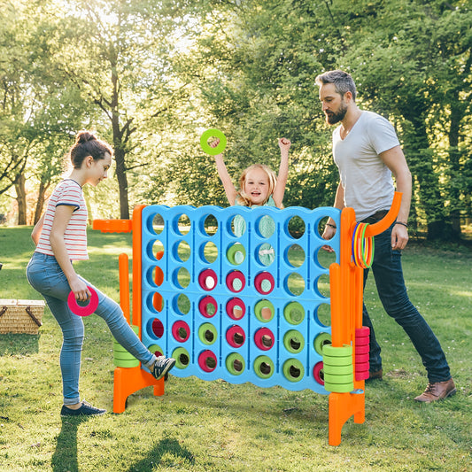 2.5ft Giant Game Set, 4-To-Score, Orange Lawn Games Orange at Gallery Canada