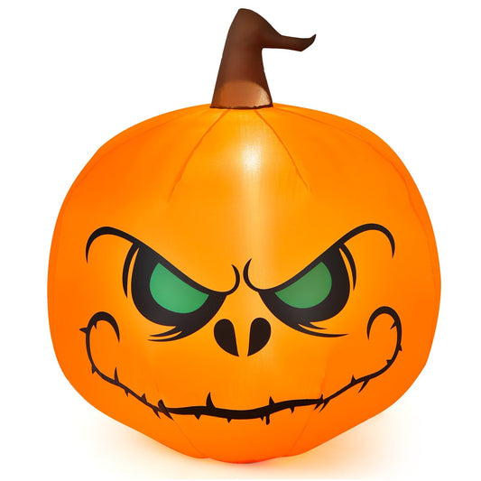 4 Feet Halloween Inflatable Pumpkin with Build-in LED Light, Orange at Gallery Canada