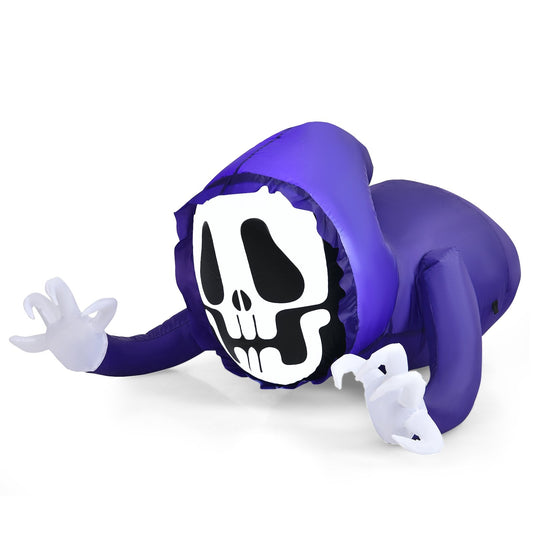 4 Feet Halloween Inflatable Ghost with Built-in LED Lights, Purple at Gallery Canada