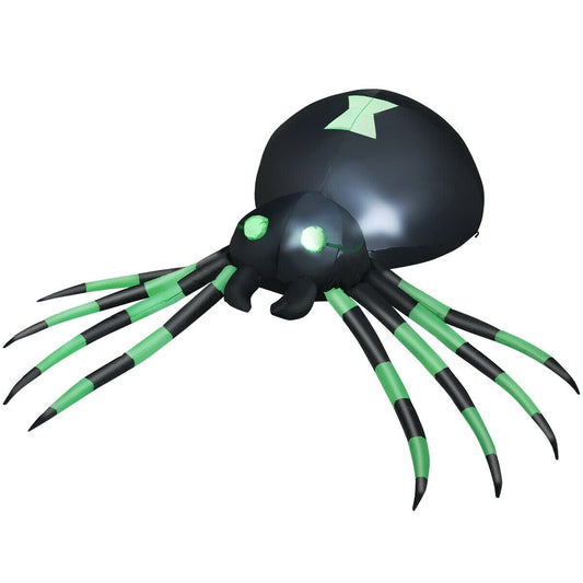 6 Feet Halloween Inflatable Blow-Up Spider, Black at Gallery Canada