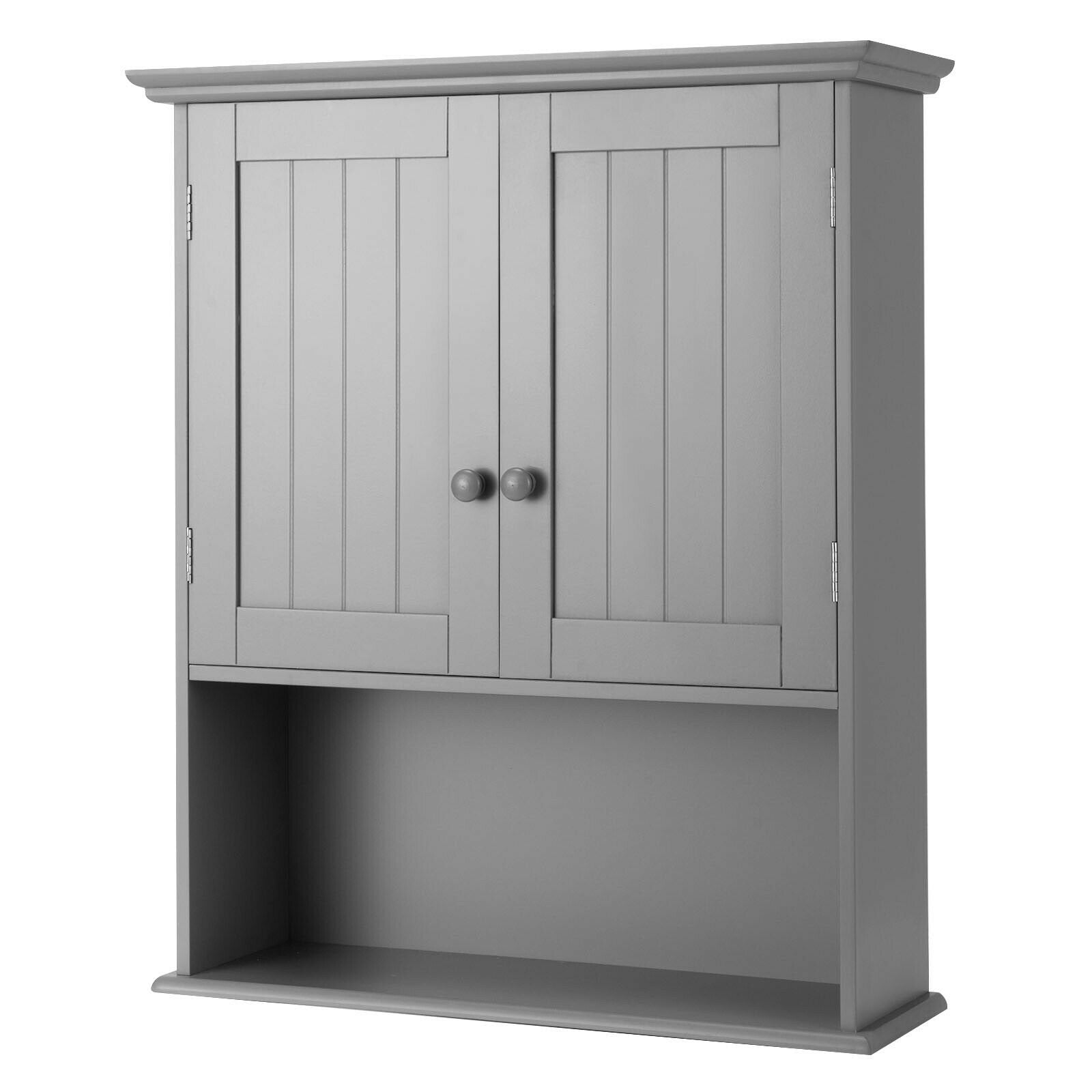 Wall Mount Bathroom Storage Cabinet, Gray at Gallery Canada