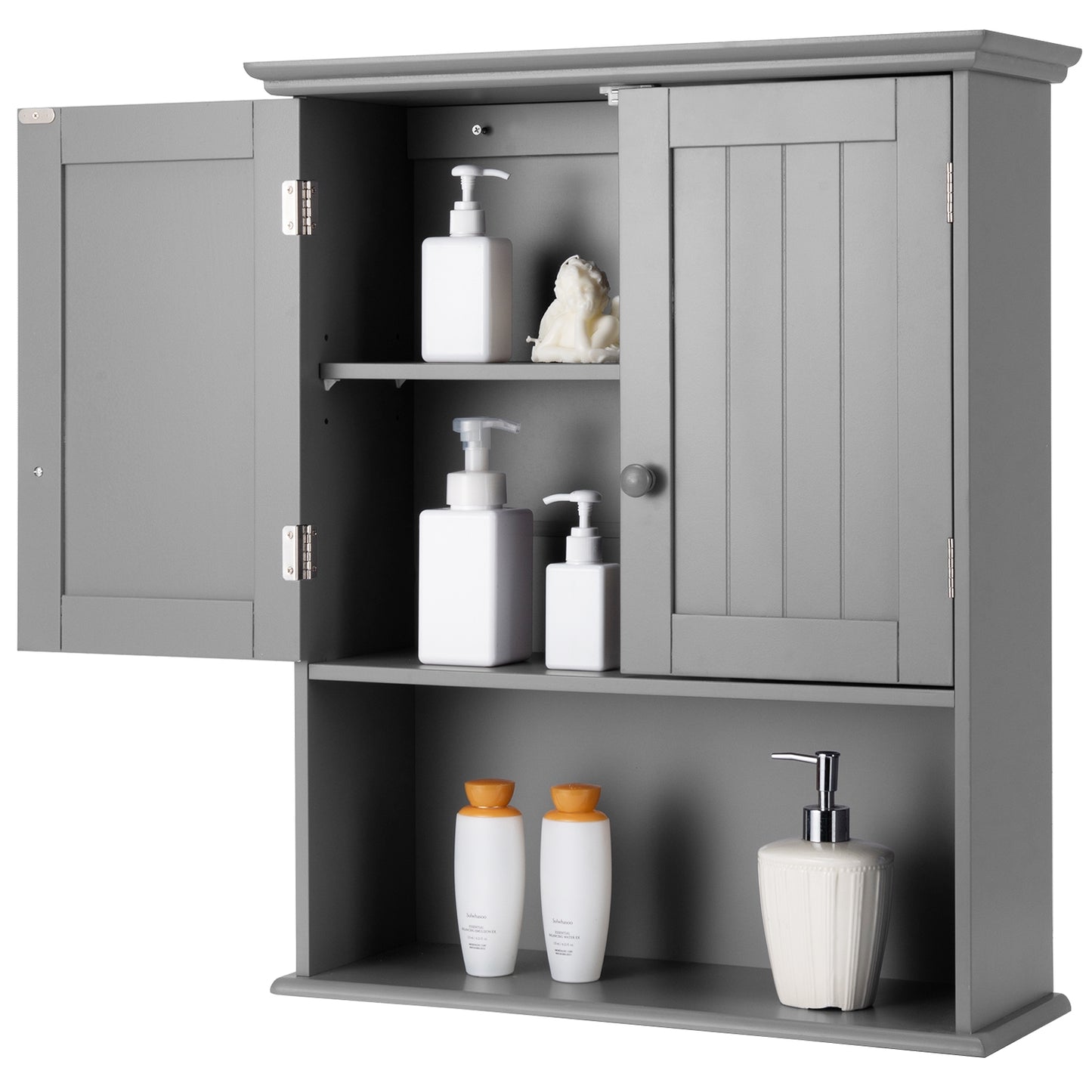 Wall Mount Bathroom Storage Cabinet, Gray Wall Cabinets at Gallery Canada