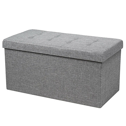 31.5 Inch Fabric Foldable Storage with Removable Storage Bin, Light Gray at Gallery Canada