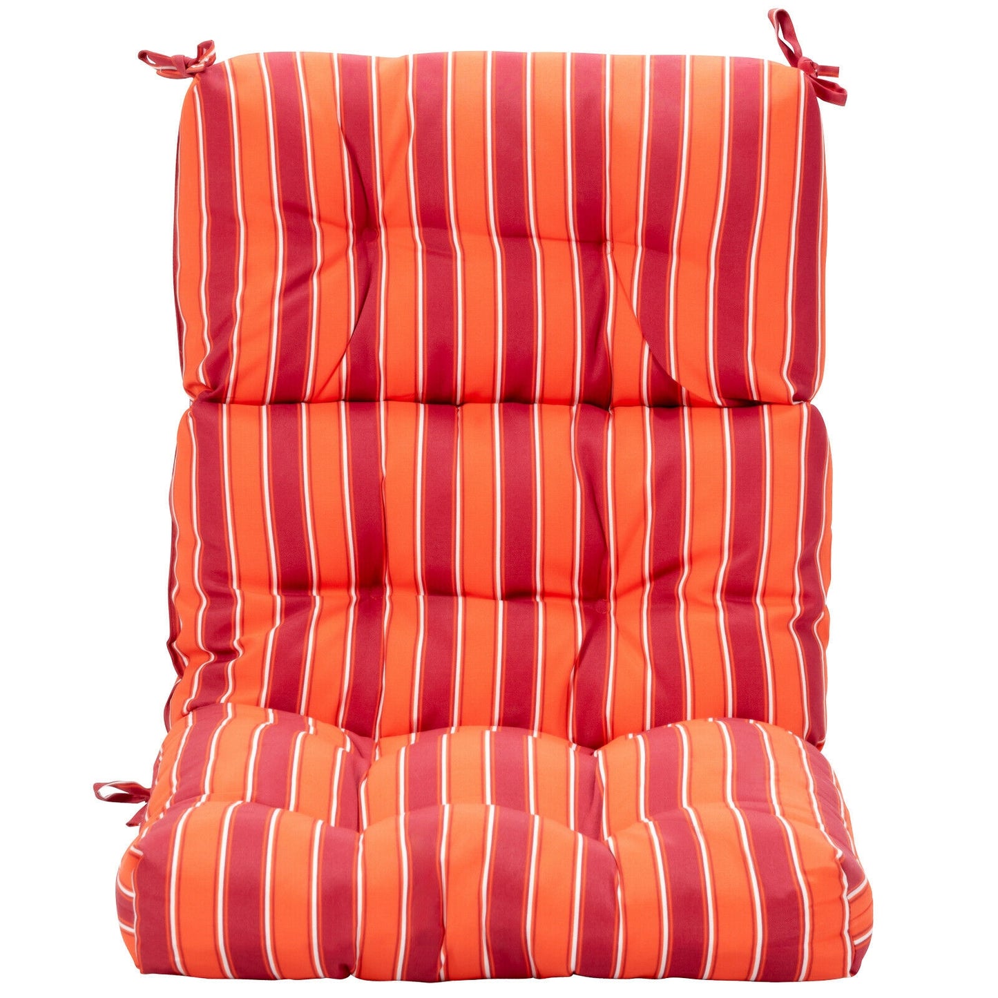 22 x 44 Inch Tufted Outdoor Patio Chair Pad, Red Outdoor Furniture Accessories at Gallery Canada