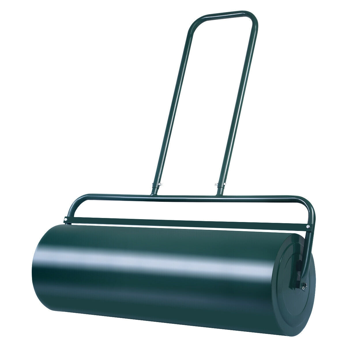 24 x 13 Inch Tow Lawn Roller, Water Filled Metal Push Roller, Green Lawn Care Tools at Gallery Canada