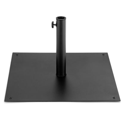 40 lbs Square Umbrella Base Stand with for Backyard Patio, Black at Gallery Canada