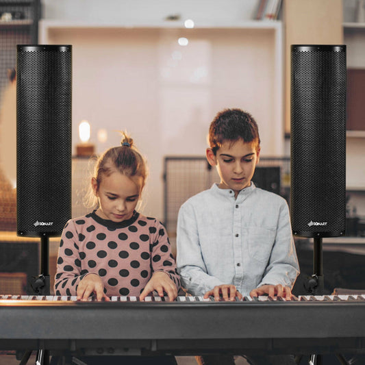 2000W Bi-Amplified Speakers, USB SD Card Input, Set of 2