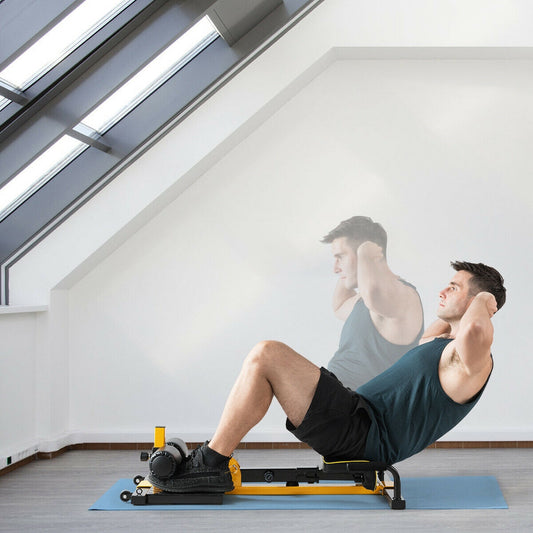 8-In-1 Multifunctional Home Gym Squat Fitness Equipment, Black Benches Racks & Bars Black at Gallery Canada