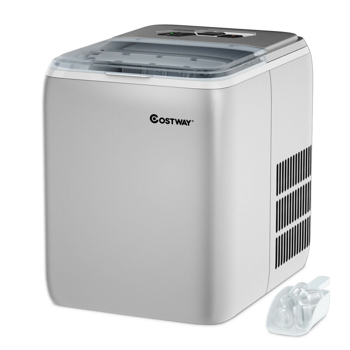 44 lbs Portable Countertop Ice Maker Machine with Scoop - Gallery Canada