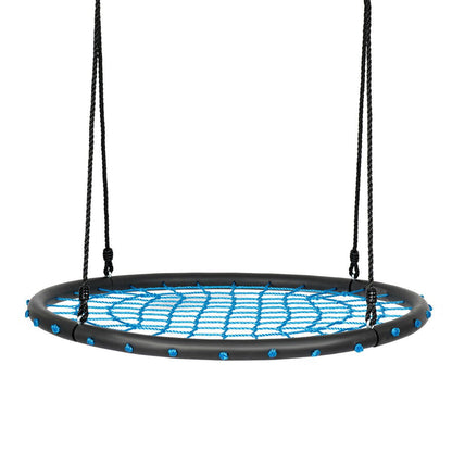 40 Inch Spider Web Tree Swing Set, Blue at Gallery Canada