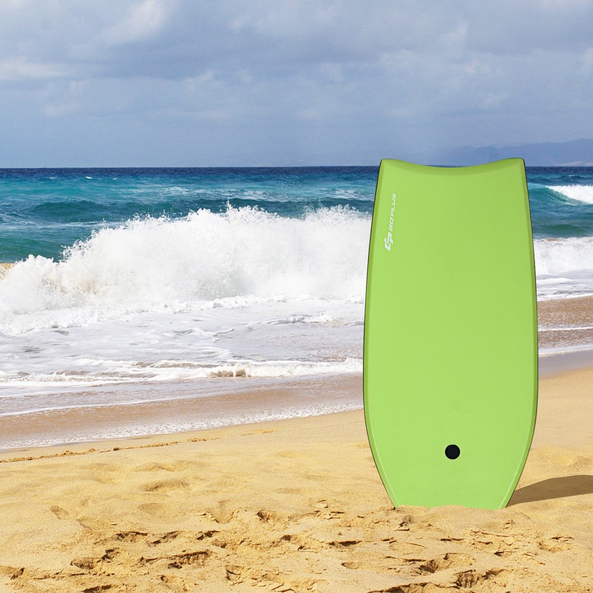 Super Surfing  Lightweight Bodyboard with Leash-M, Green at Gallery Canada