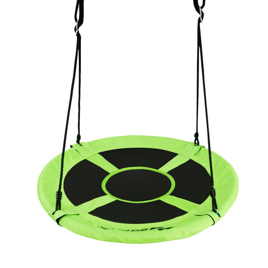 40 Inch 770 lbs Flying Saucer Tree Swing Kids Gift with 2 Tree Hanging Straps, Green at Gallery Canada