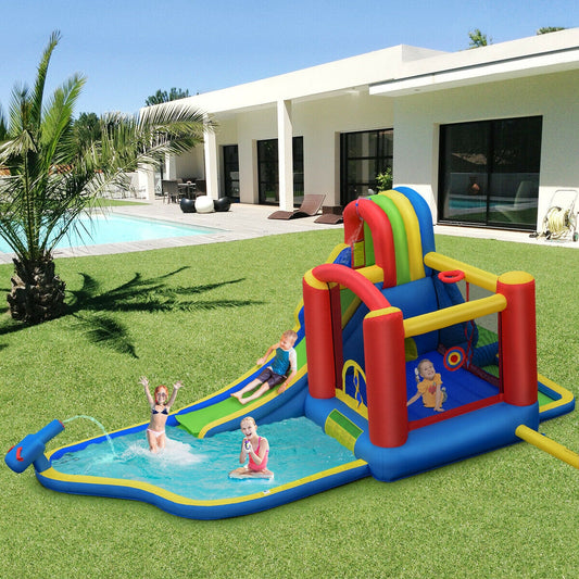Inflatable Bounce House Slide, Splash Park Pool, Jumping Castle Bounce House Options at Gallery Canada
