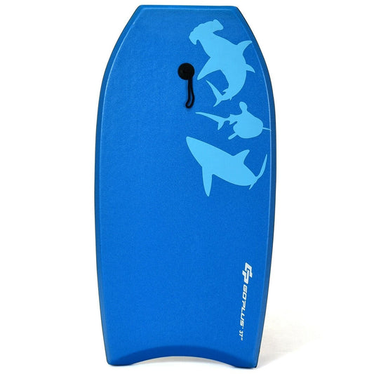 Lightweight Super Bodyboard Surfing with EPS Core Boarding-M, Blue