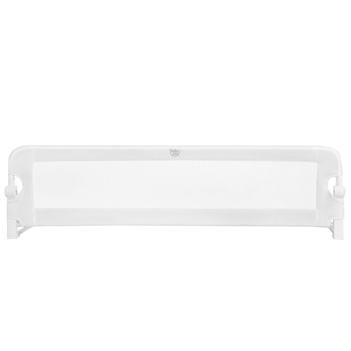 59-Inch Extra Long Bed Rail Guard, White