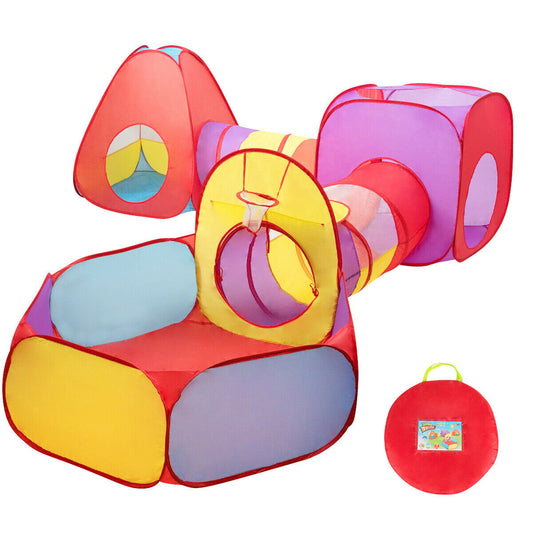7 Pieces Kids Ball Pit Pop Up Play Tents, Multicolor