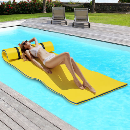 3-Layer Relaxing Tear-proof Water Mat, Yellow at Gallery Canada