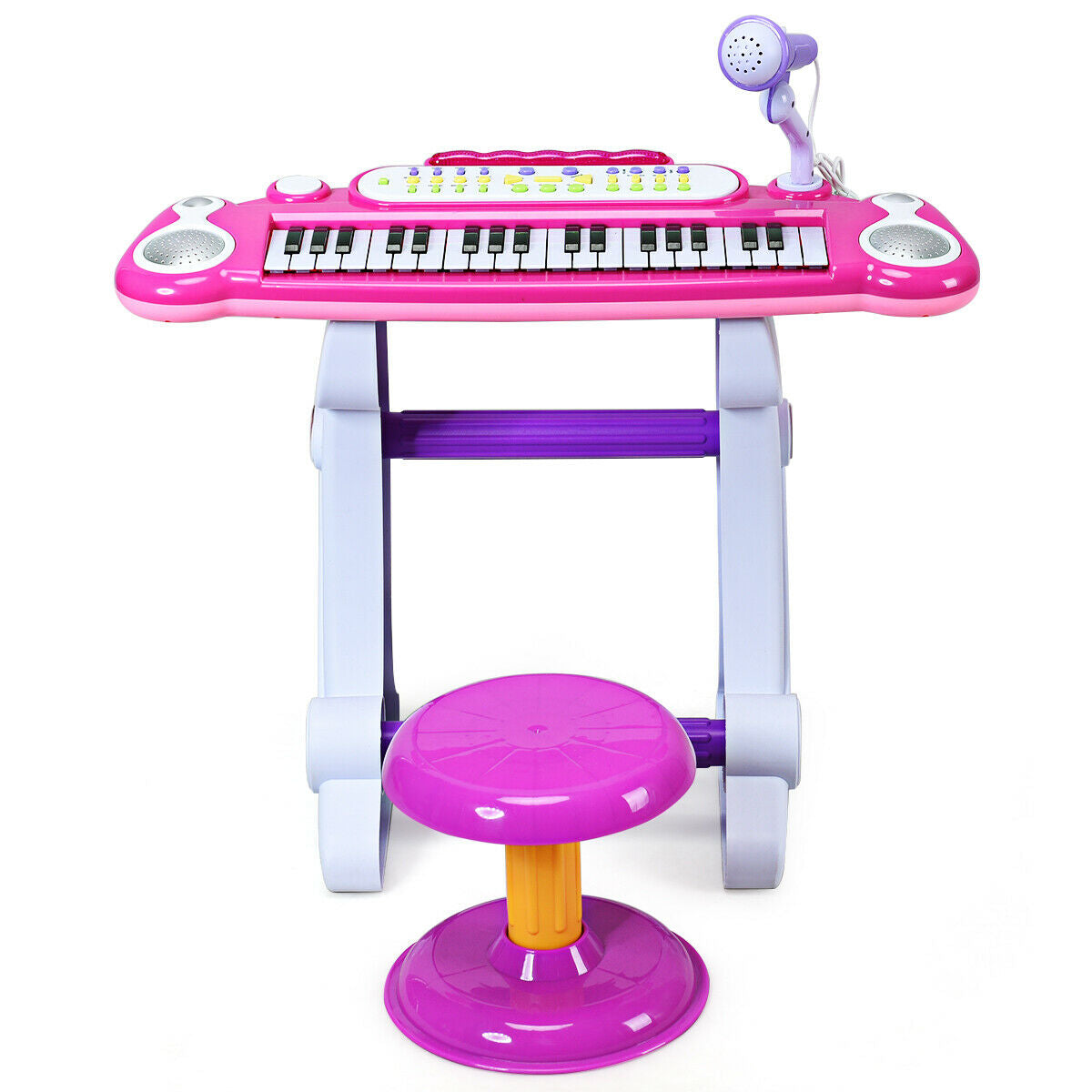 37 Key Electronic Keyboard Kids Toy Piano, Pink Musical Toys at Gallery Canada