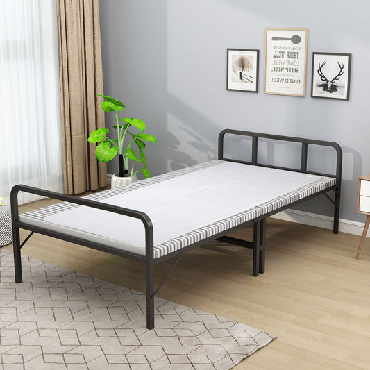 71 x 31 Inch Massage Bed Warmer Heating Pad with 5 Heat Settings, White Mattresses White at Gallery Canada