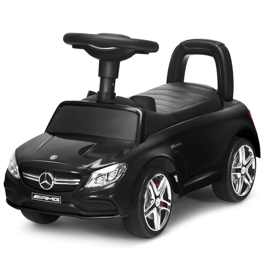 Mercedes Benz Licensed Kids Ride On Push Car, Black